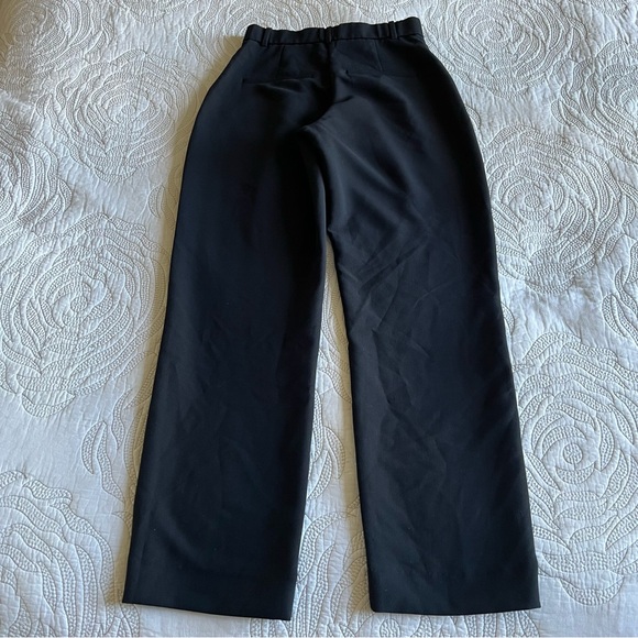 Abercrombie - Curve Love Long Tailored Straight Pant - Black - Picture 7 of 11